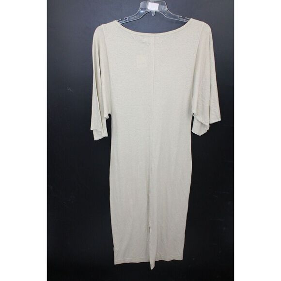 Free People X FP Beach Light Green Neutral Women's Size Small T Shirt Maxi With - Picture 5 of 8